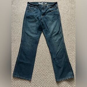Wrangler Retro Relaxed Boot Jeans - Deep Indigo